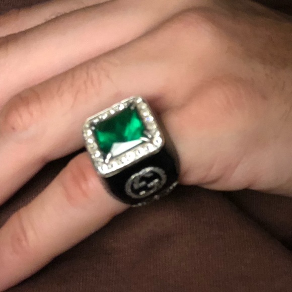 Gucci green Emerald ring - Picture 1 of 3